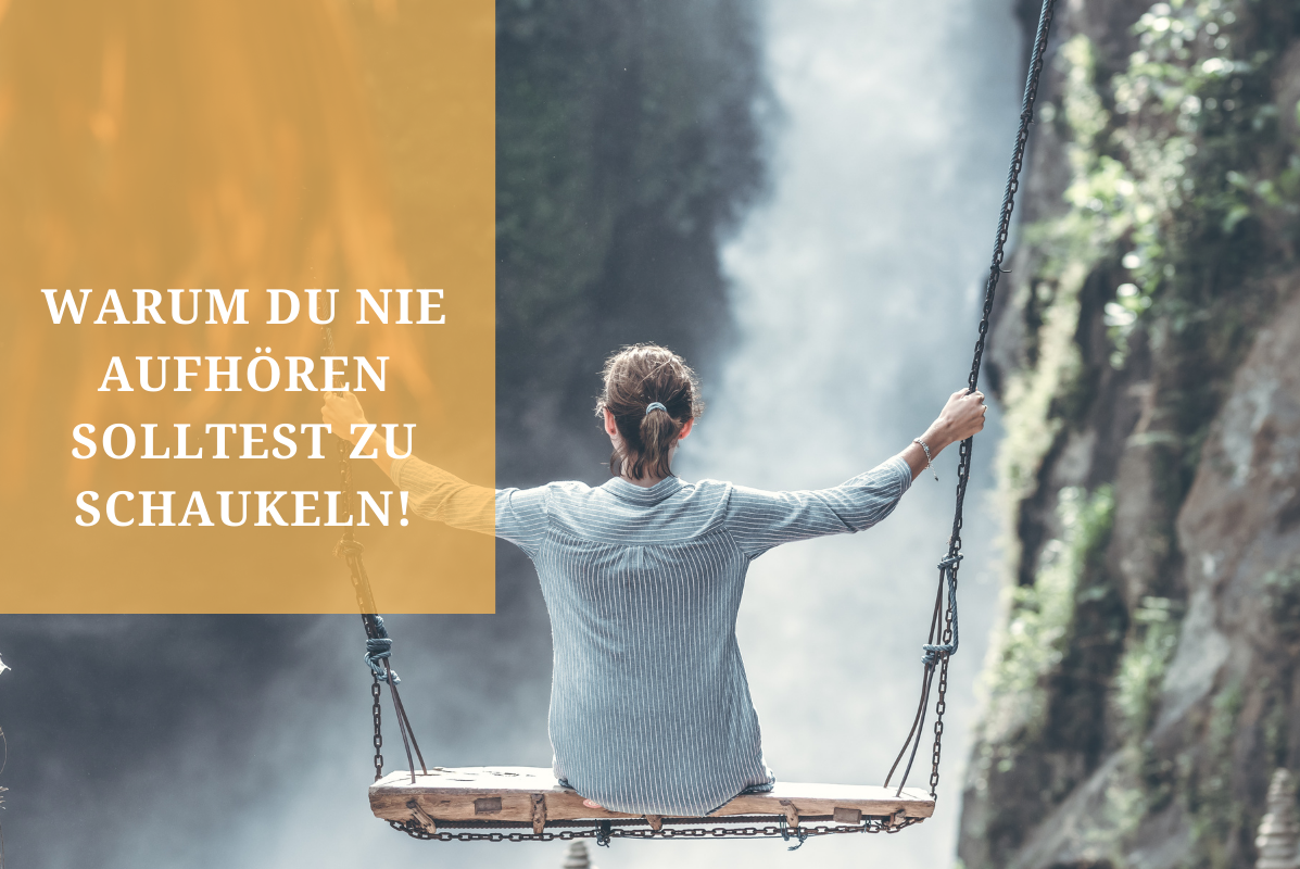 Vorteile des sanften Schaukelns und das Konzept des bewegten Sitzens