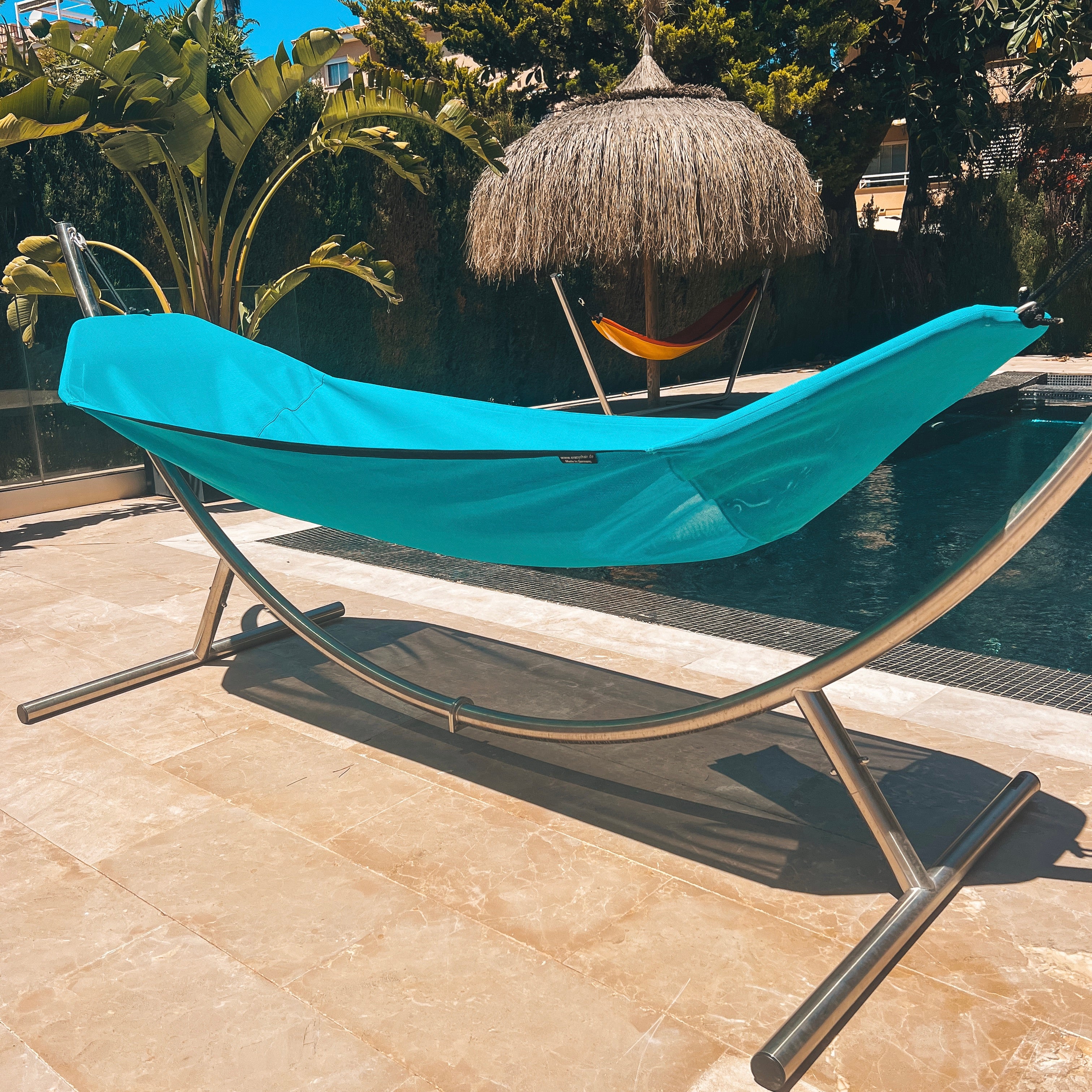 Hammock stand LUNO stainless steel