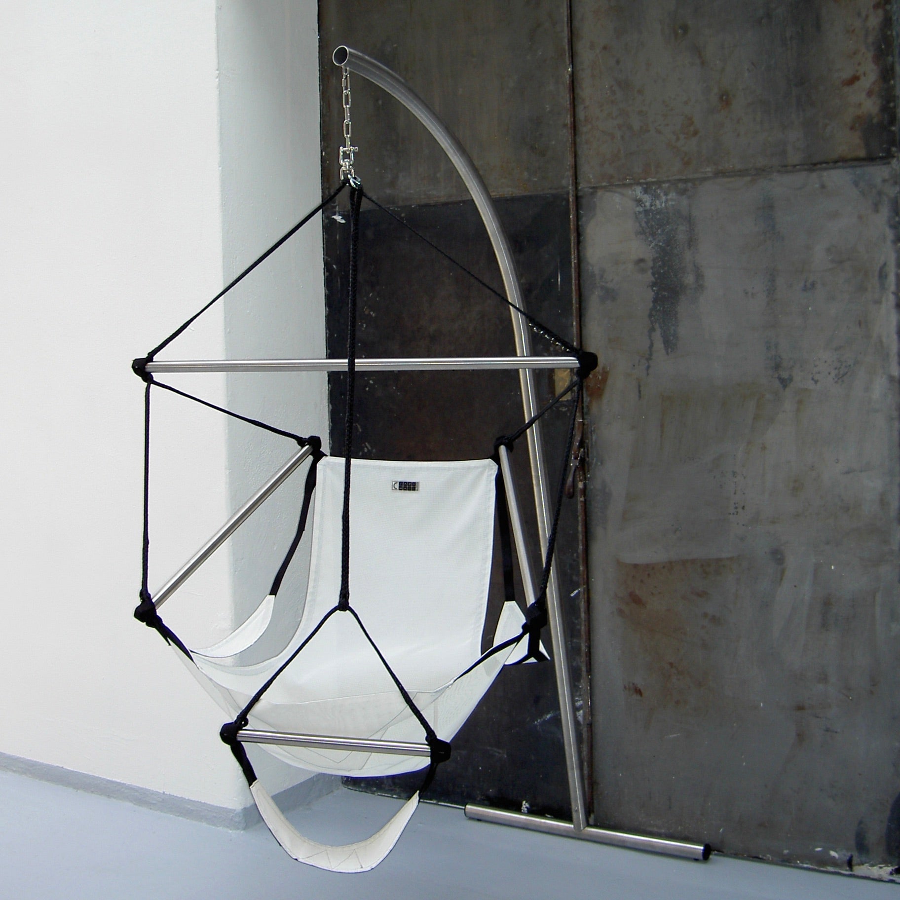 Hanging chair stand MEZZO stainless steel