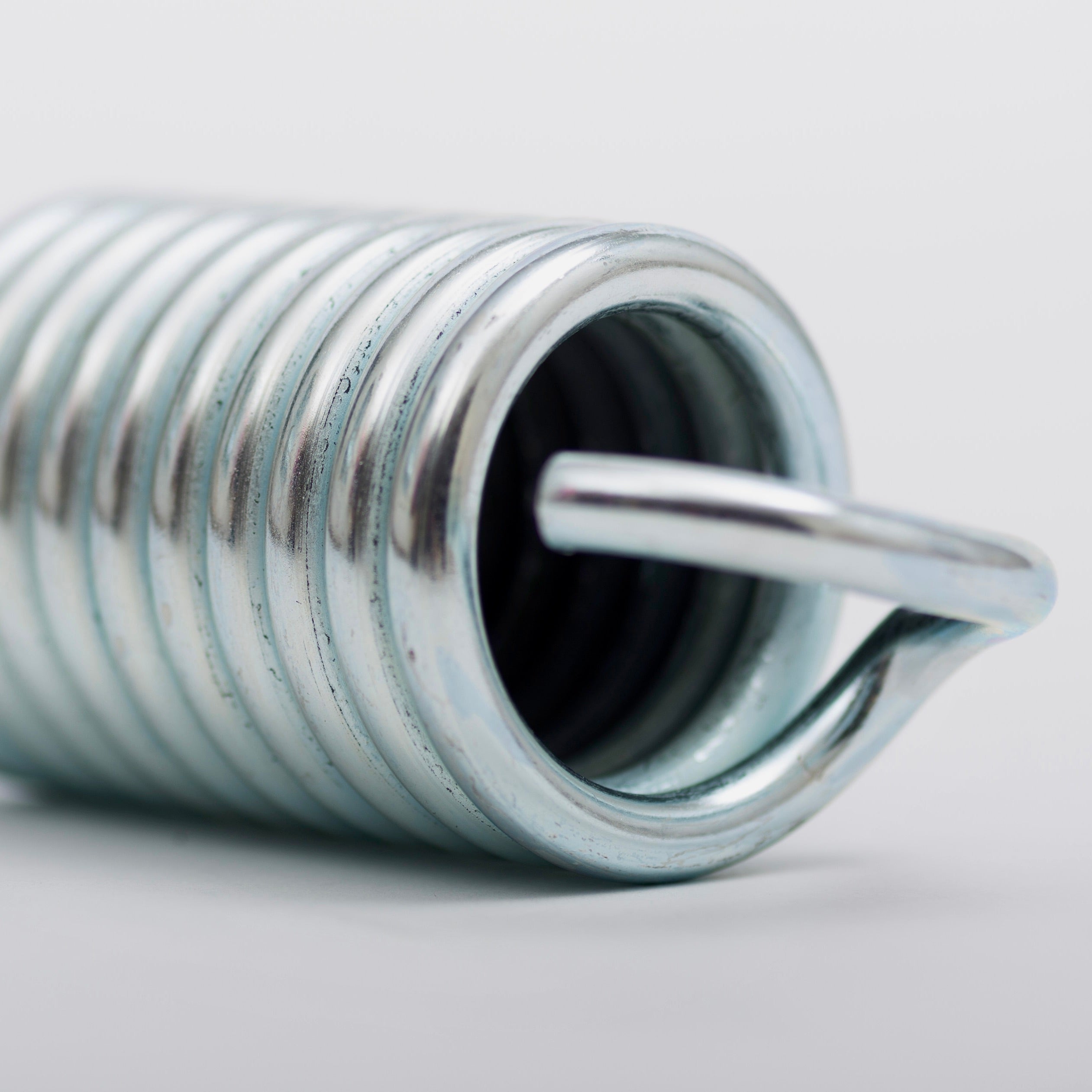 Hochwertige Spiralfeder aus Federstahl für Hängesessel, Nahaufnahme der Wicklung