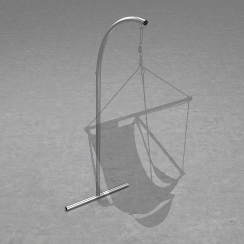 Hanging chair stand MEZZO stainless steel 