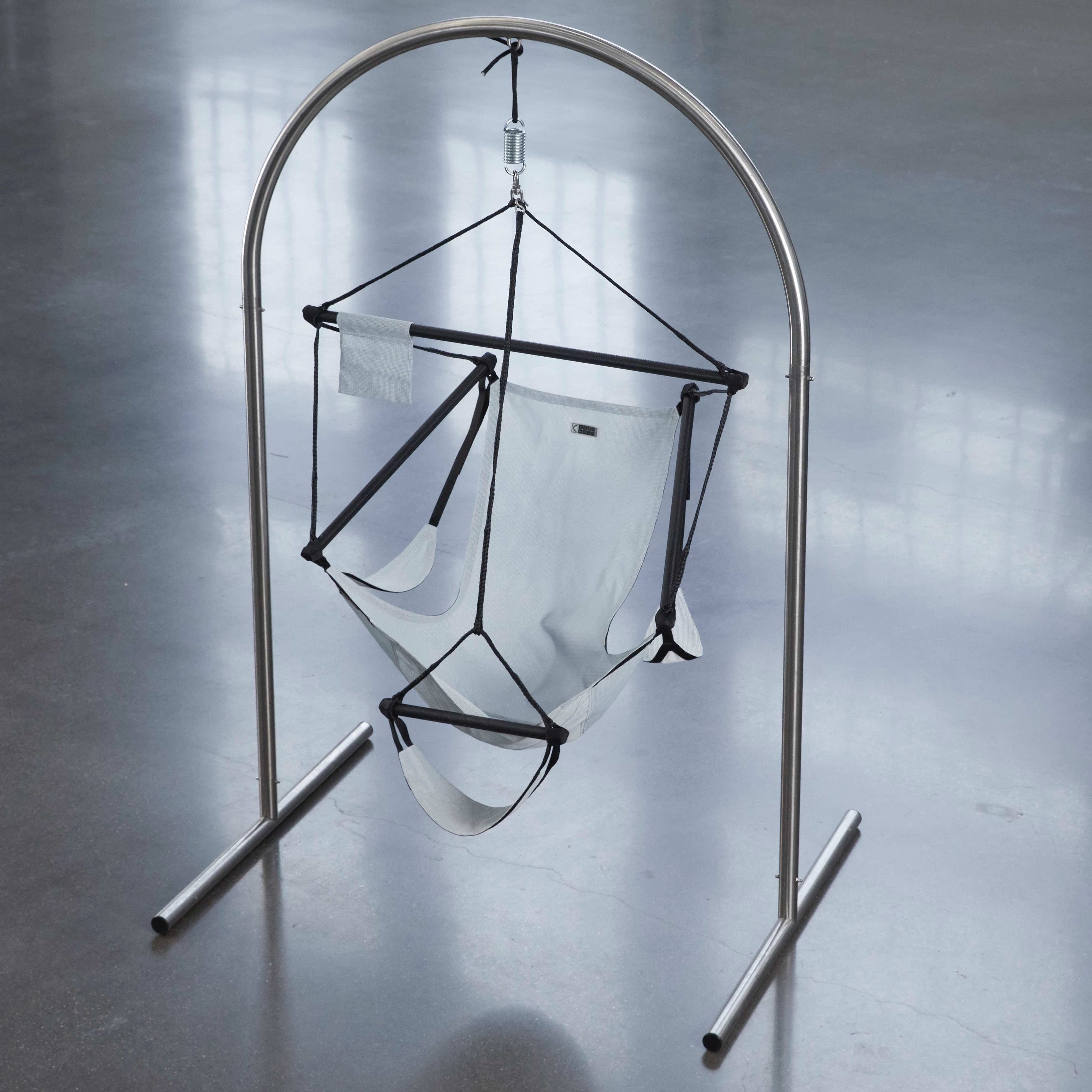 Hanging chair stand MONDO stainless steel
