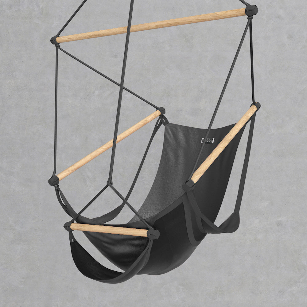 Hanging chair ONE, exclusive leather, indoor