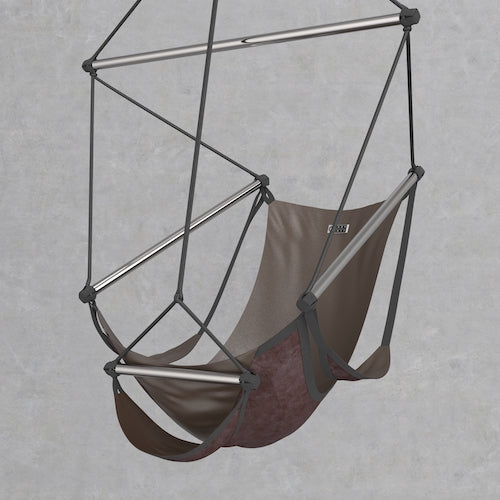 Hanging chair ONE, exclusive leather, indoor
