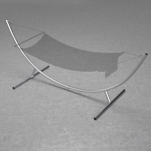 Hammock stand LAZY stainless steel 